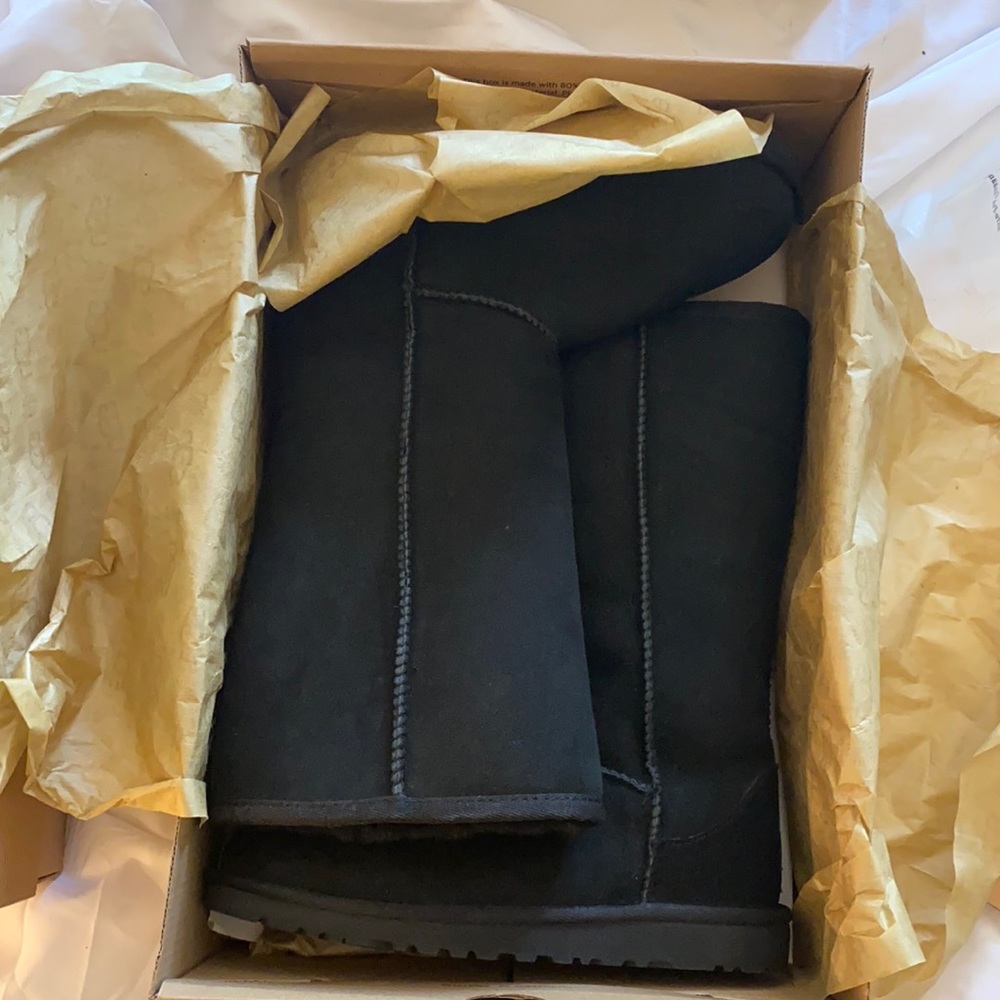 Brand new tall black ugg boots
